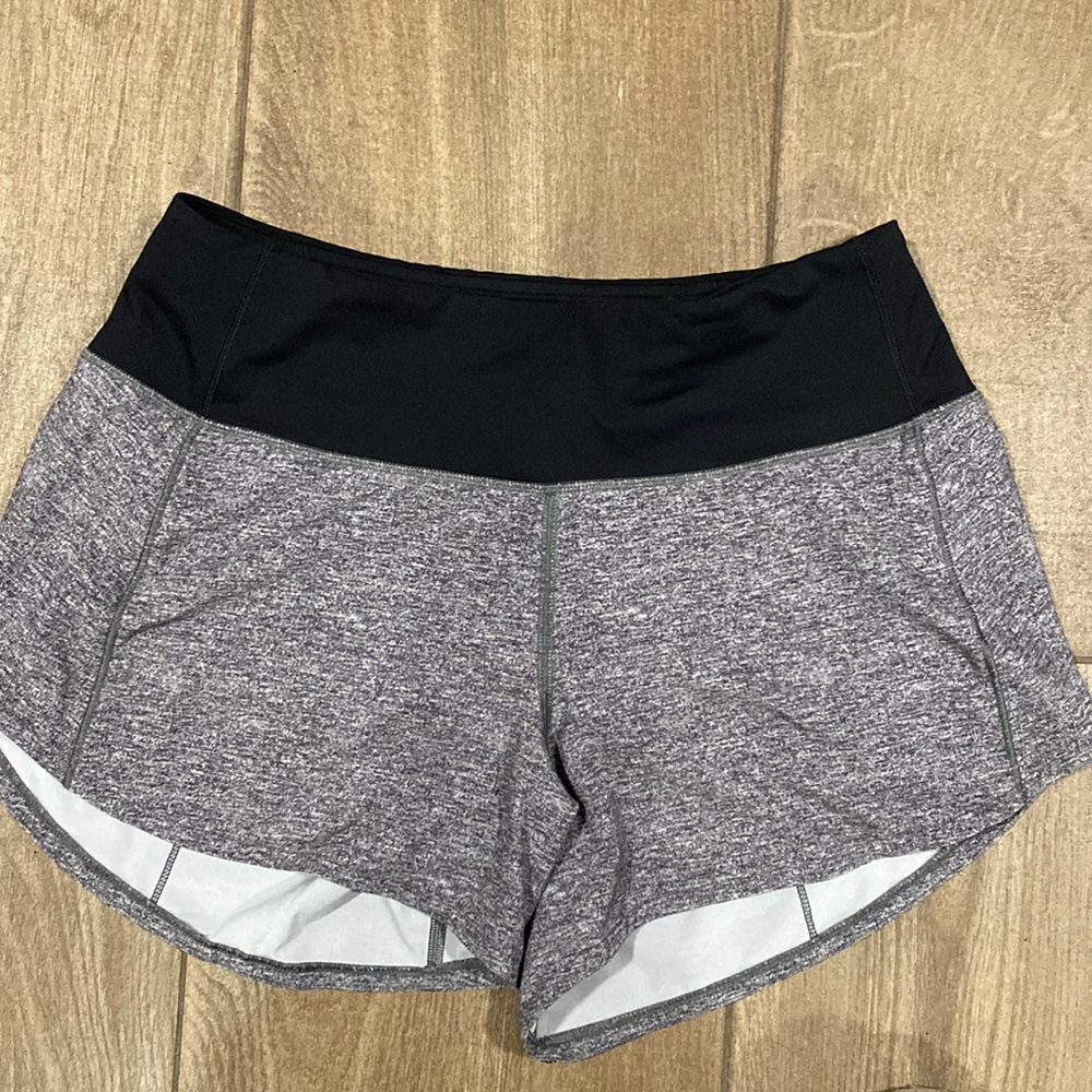 Gray Lululemon shorts